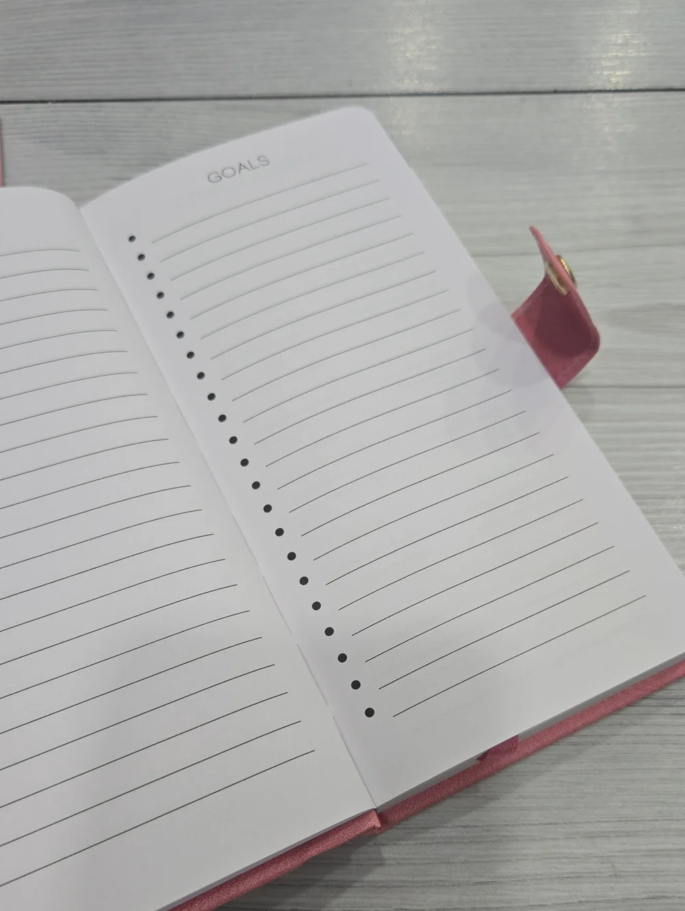2027 Pink Floral Daily Planner with Tassel